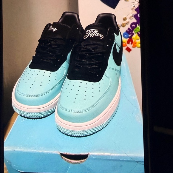 Tiffany & Co. Other - Tiffany & Co. Blue and Black Sneakers